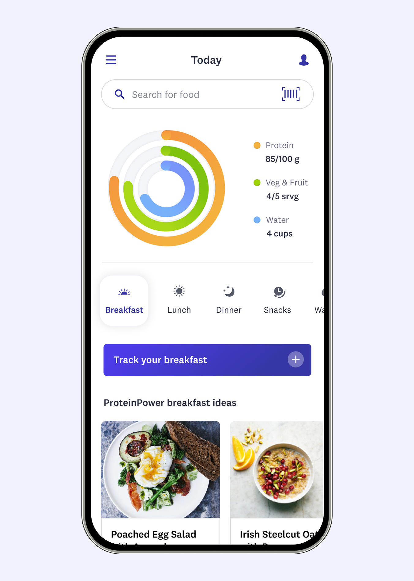 Image of WeightWatchers mobile app
